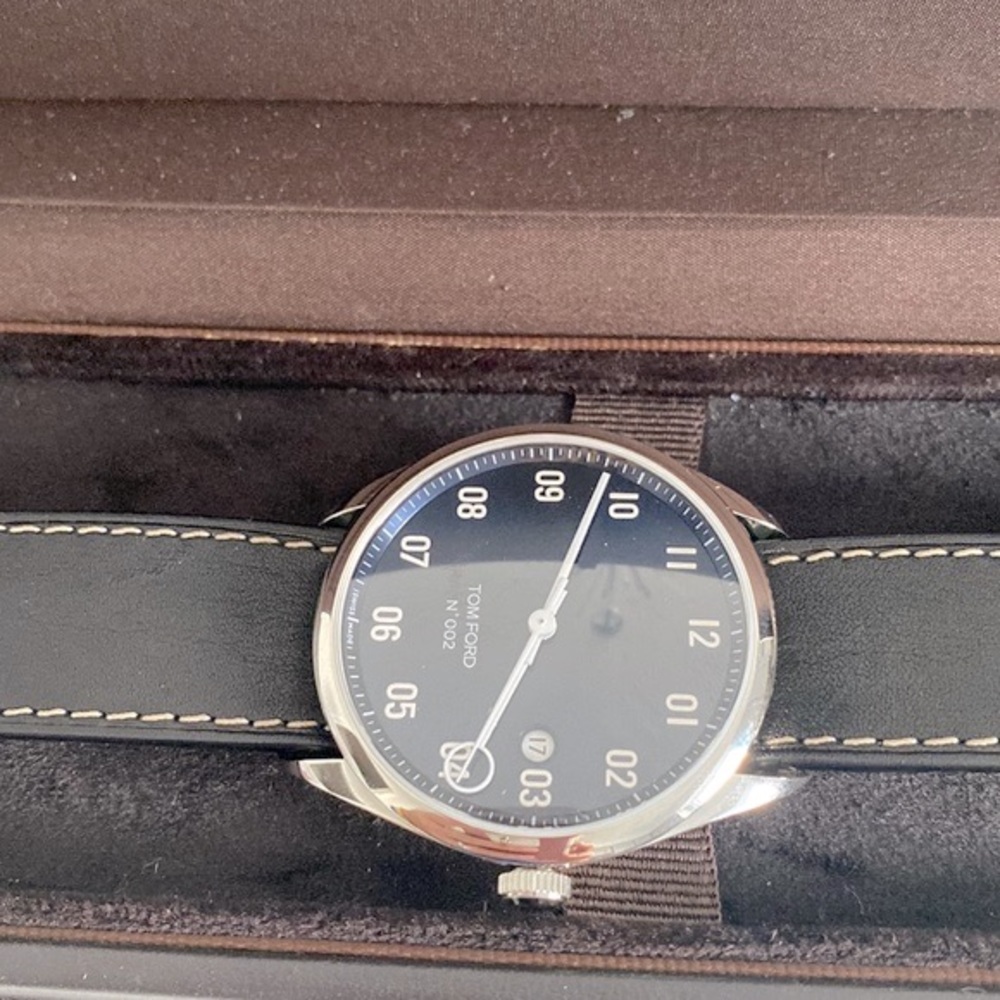 BN TOM FORD
No. 002 Stainless Steel Automatic Leather Strap Watch - Picture 2 of 11